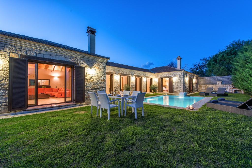 Astarte Villas - Kyveli Luxurious Private Villa Gaitani Phòng bức ảnh